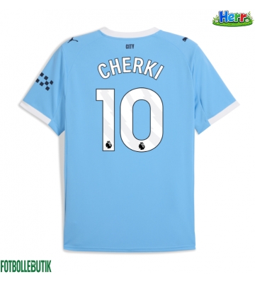 Manchester City Rayan Cherki #10 Hemmatröja 2025-26 Kortärmad